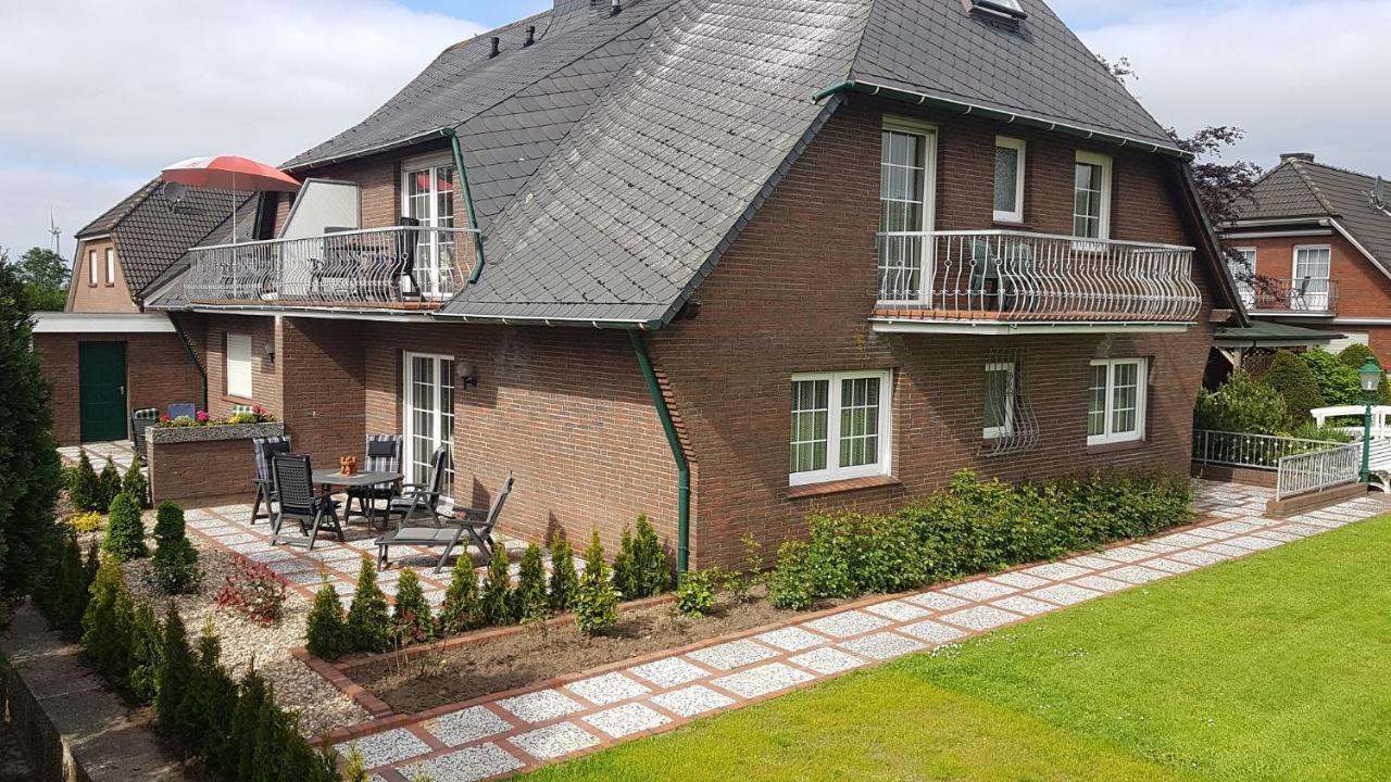 Hausnordlicht Fewo 1 Dornum Eksteriør bilde