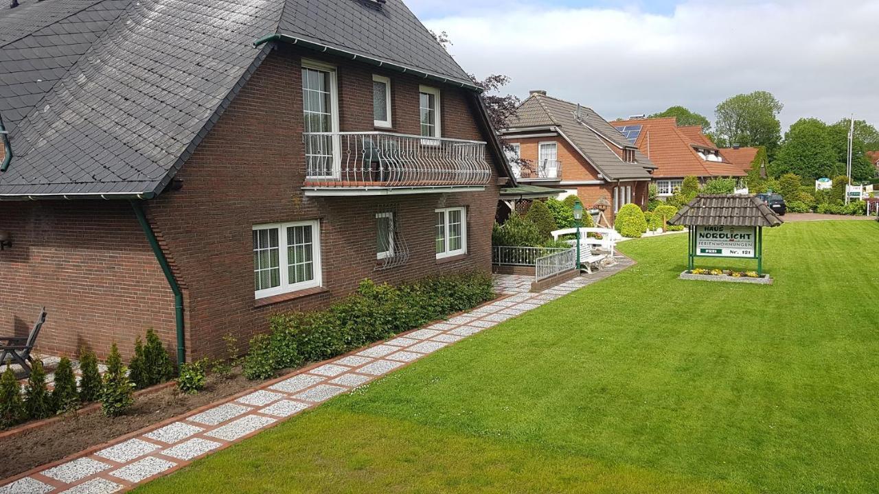 Hausnordlicht Fewo 1 Dornum Eksteriør bilde